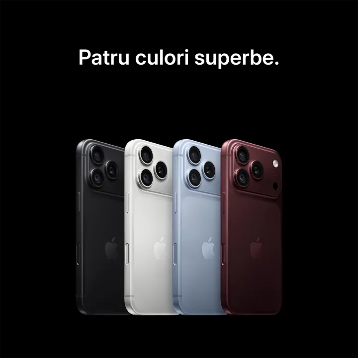Patru culori superbe.