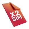 two sim icon