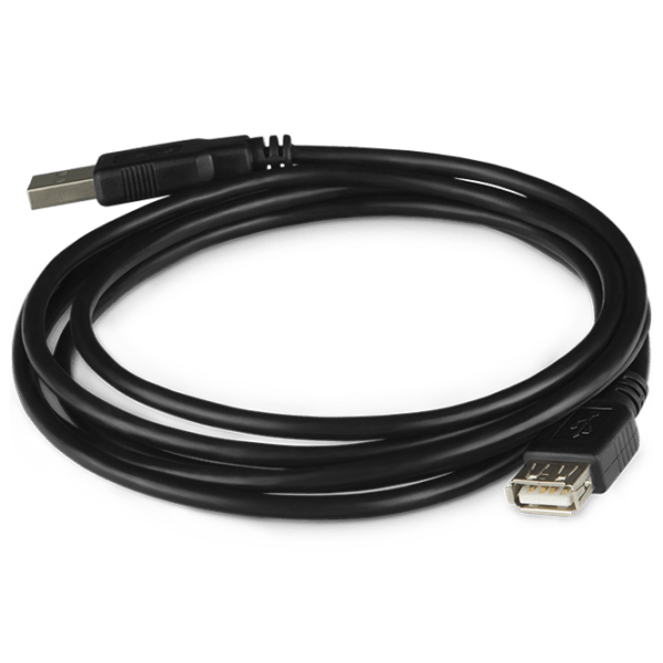 Кабель данных Sven USB 2.0 Am-Af USB Type-A/ USB 2.0 Черный  photo 2