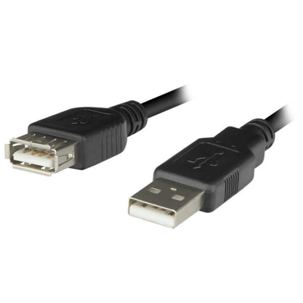 Кабель данных Sven USB 2.0 Am-Af USB Type-A/ USB 2.0 Черный  photo 3