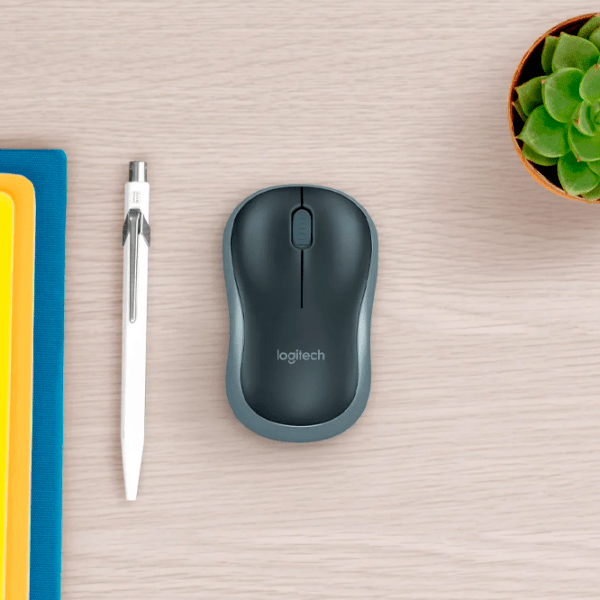 Mouse Logitech M185 Gray Fără fir, 1000 dpi photo 5