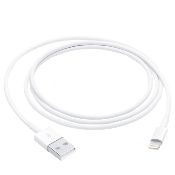 Кабель для телефона Apple MD818 USB Type-A/ Lightning Белый  photo 2