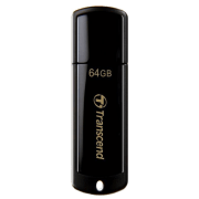USB Flash Transcend JetFlash 350 64 GB Black USB 2.0, Plastic