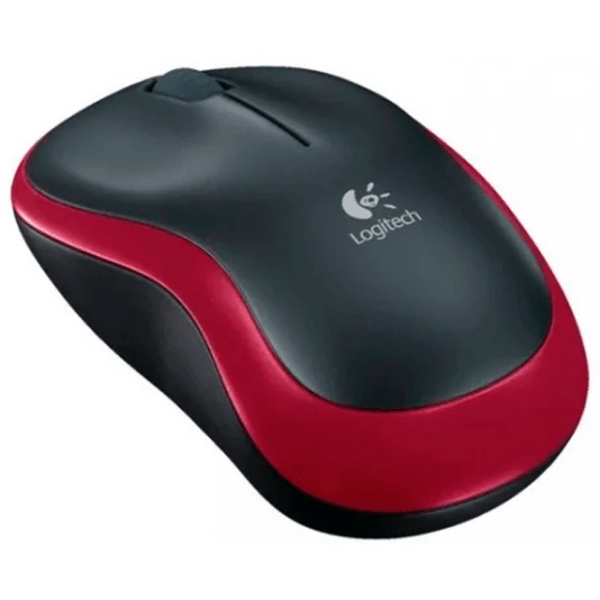 Мышь Logitech M185 Красный Беспроводные, 1000 dpi photo 2