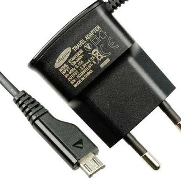 Încărcător de rețea Samsung ETAOU10EBE (10 W) Black 2 A / Black photo 2