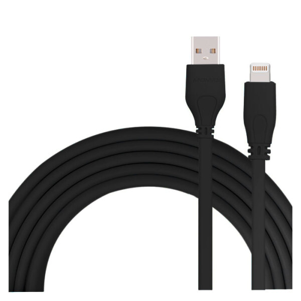 Кабель USB (8-pin/Lightning) Momax, Черный  photo 1