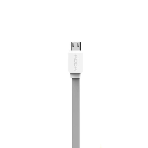 Кабель USB USB (8-pin) Rock, Серый  photo 4