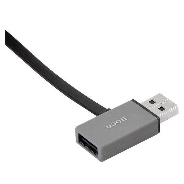 Кабель USB 8-pin-microUSB Hoco UPL03, Черный  photo 2
