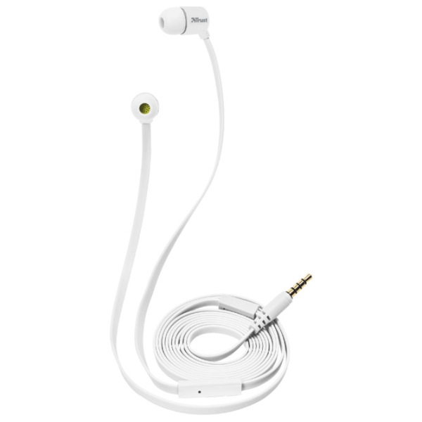Căști Trust UR Duga White Cu fir / Personal / In ear photo 3