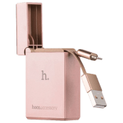 Cablu pentru telefon Hoco UPL17 USB Type-A/ Lightning Pink 