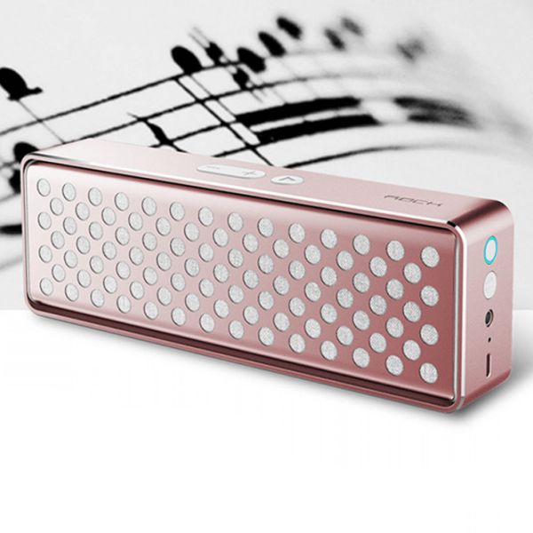 Boxă portabilă Rock Mubox Rose Gold 10 W photo 3