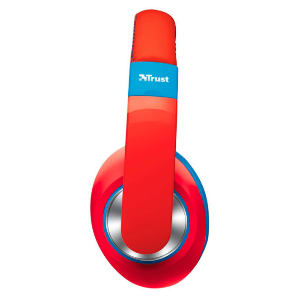 Set cu casti Trust, Sonin Kids Mic, Red Blue  photo 3