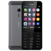Nokia 230 Dual SIM Темный Серебряный 2.8", Dual SIM, 2G