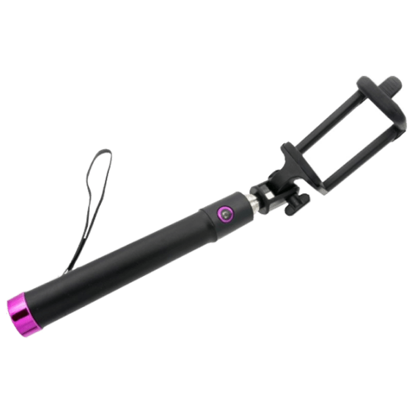 Selfie Stick «TELLUR» M76BF (80 cm BT), Пурпурный  photo 2