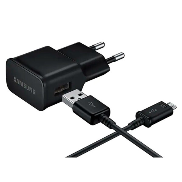 Зарядное уст-во Samsung (microUSB) EP-TA12 (5V, 2A), Черный  photo 2