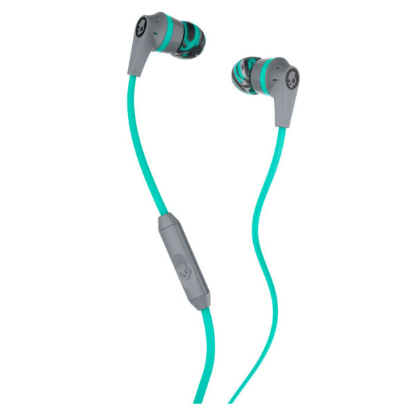 Наушники SkullCandy INK'D In Ear Mic1 S2IKJY-528, Gray-Mint-Gray  photo 2