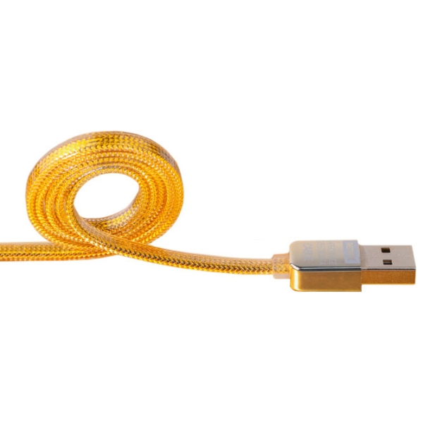 Cablu pentru telefon Remax 20484 USB Type-A/ Lightning Gold  photo 3