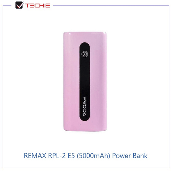Power Bank 5000 mAh Remax RPL-2 E5 () Pink 5000 mAh |  photo 2