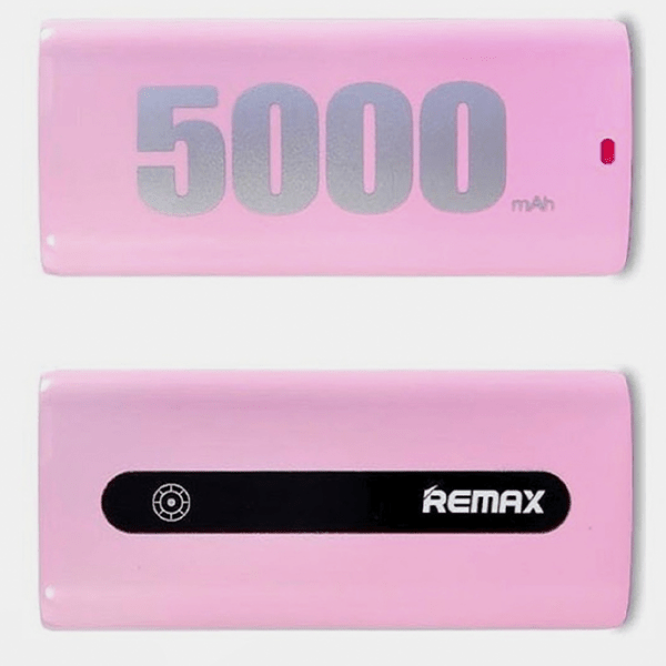 Power Bank 5000 mAh Remax RPL-2 E5 () Pink 5000 mAh |  photo 3