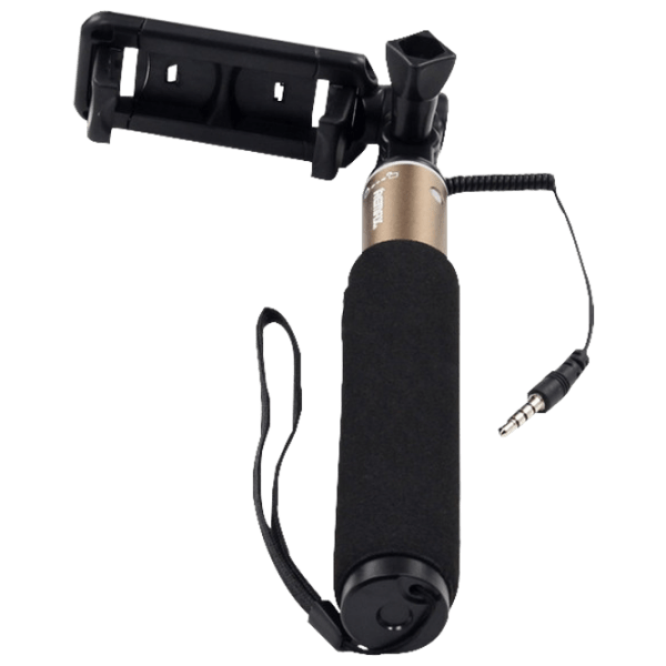 Selfie Stick Remax RP-P5 Gold Mini-Jack 3.5 mm / Gold photo 2