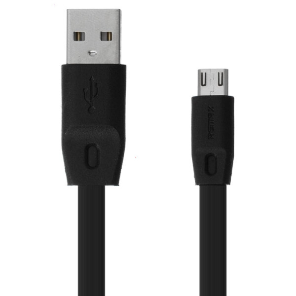 Кабель USB Remax Fast Charging RC-001m, Черный  photo 1
