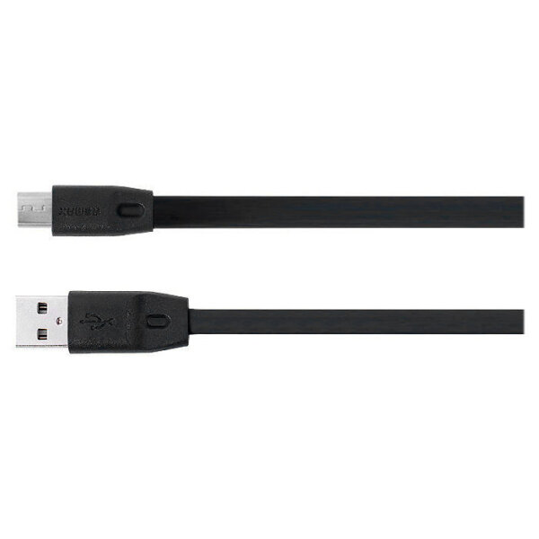 Кабель USB Remax Fast Charging RC-001m, Черный  photo 2