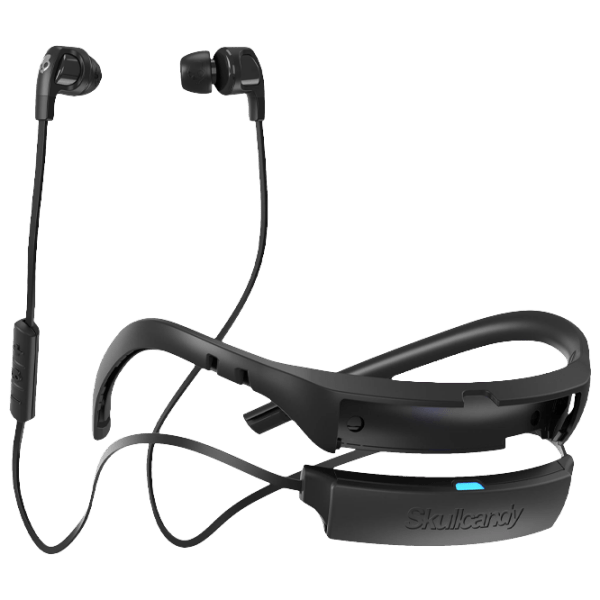Casti Bluetooth SkullCandy Smokin'Buds 2 Wireless S2PGHW-174, Black Chrome  photo 3