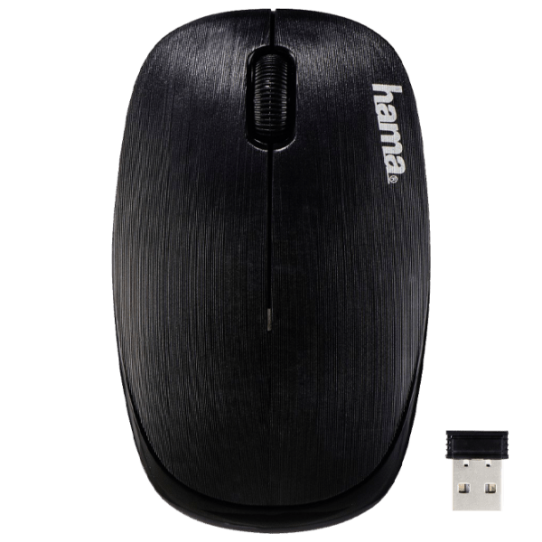 Мышь Hama AM-8000 Черный Беспроводные, 1200 dpi photo 2