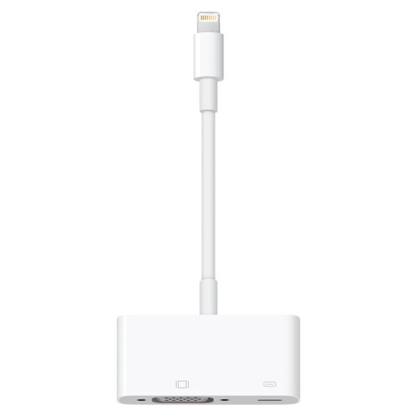 Адаптер Lightning to VGA (MD825), Apple, Белый  photo 1