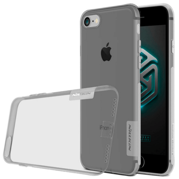 Husă pentru smartphone Apple iPhone 7/ 8/ SE2/ SE 2022 (Nature) Transparent Gray Nillkin, TPU, Back photo 2