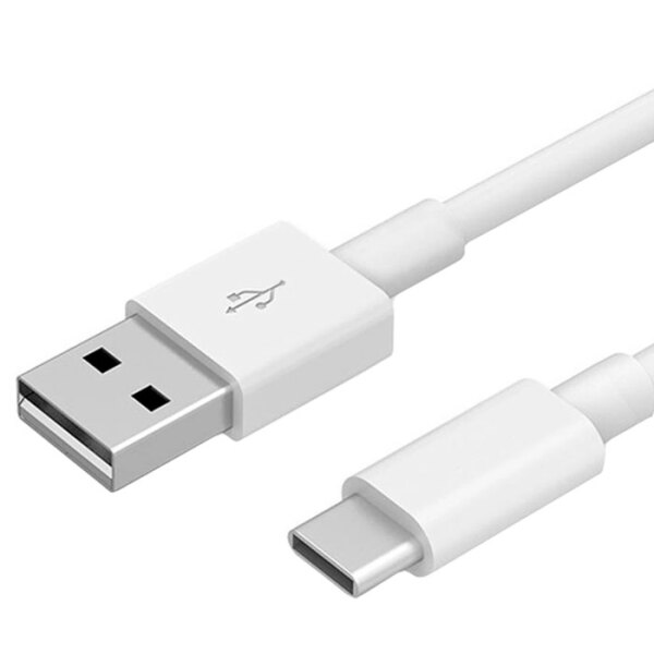 Кабель USB (Type-C), Titan (1m) Nylon, Белый  photo 2