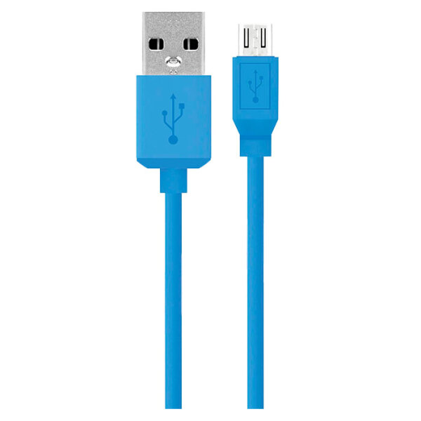 Кабель USB (microUSB) Hama (U6108960), Синий  photo 1