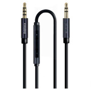 Аудио кабель 3.5mm male Remax S120, Черный 