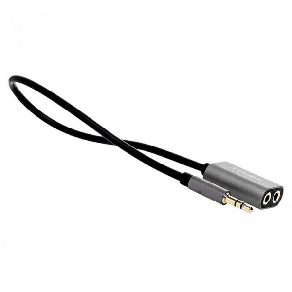 Cablu audio Remax RL-20S 3.5 mm/ 3.5 mm Black  photo 2