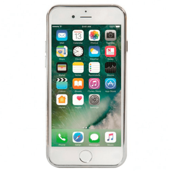 Husă pentru smartphone Apple iPhone 7 (Elektro Flex) Silver Transparent Tucano, TPU, Back photo 3