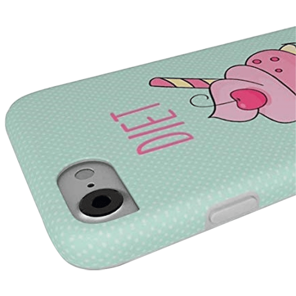 Чехол для смартфона Apple iPhone 7/ 8/ SE2 (CUP CAKE) Светлый Синий i-Paint, TPU, Back photo 4