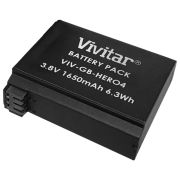 Аккумулятор для экшн камеры Vivitar Li-Ion 1650 мАч (1 шт.) 