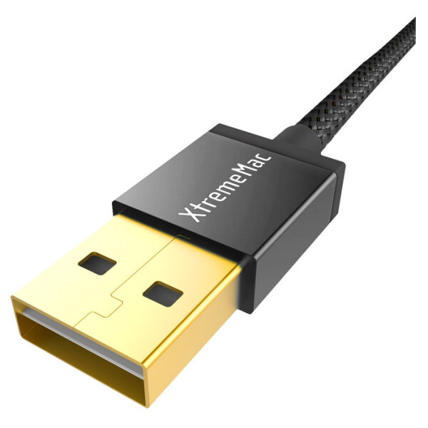 Кабель USB (microUSB), XtremeMac X2 WAYS Fully Reversible, Черный  photo 2