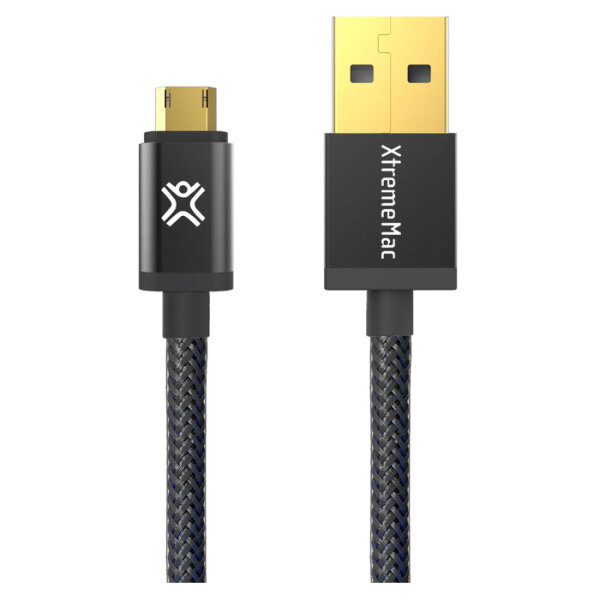Кабель USB (microUSB), XtremeMac X2 WAYS Fully Reversible, Черный  photo 3