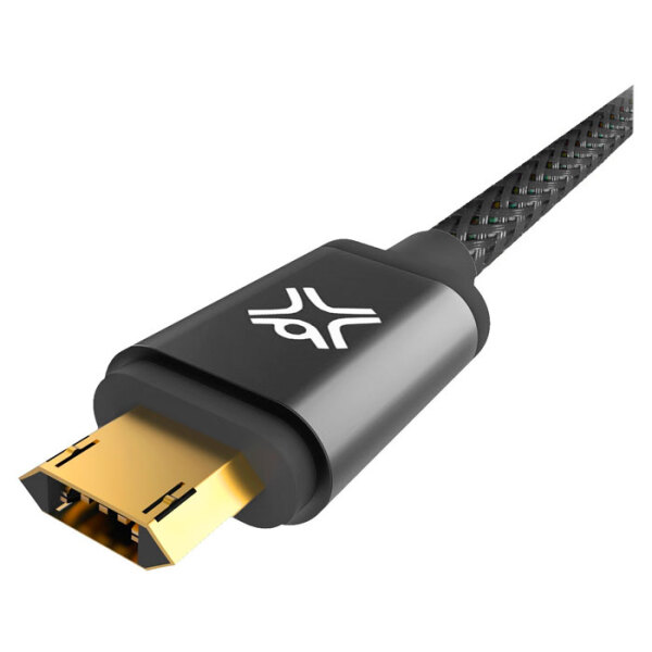 Кабель USB (microUSB), XtremeMac X2 WAYS Fully Reversible, Черный  photo 4