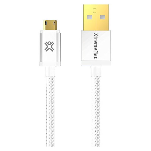 Кабель USB (microUSB), XtremeMac X2 WAYS Fully Reversible, Белый  photo 2