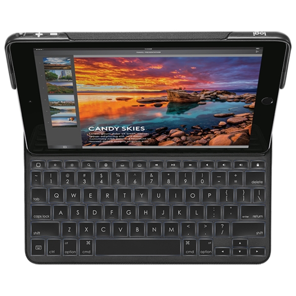Husă pentru tabletă Apple iPad Pro 920-008131 Black Logitech, 9.7", ABS/ PC photo 2