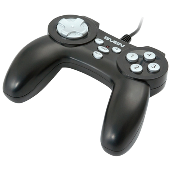 Gamepad Sven Scout 10 Black Cu fir / 12 buttons photo 2