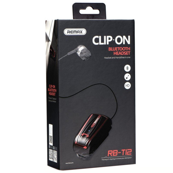 Căști Remax RB-T12 Clip-On Black Fără fir / Personal / In ear photo 6