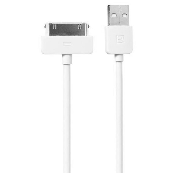 Cablu pentru telefon Remax RC-006I4 USB Type-A/ 30-pin White  photo 1