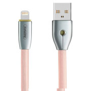 Кабель USB (8-pin) Remax RC-043i Knight, Silver Pink 