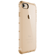 Husă pentru smartphone Apple iPhone 7 (Fence) Transparent Gold Rock, TPU, Back