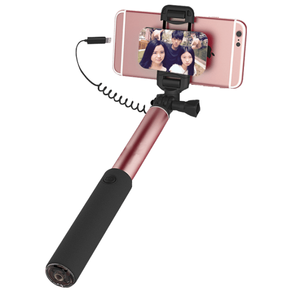 Selfie Stick Rock ROT0757 Rose Gold Lightning / Rose Gold photo 1
