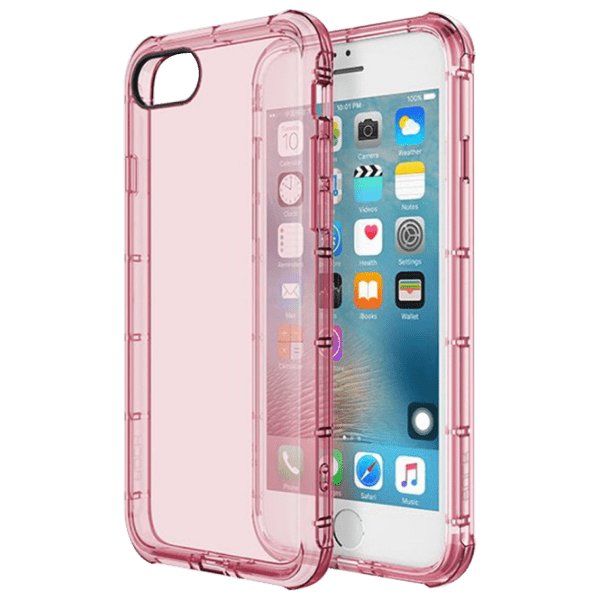 Husă pentru smartphone Apple iPhone 7/ 8 (Fence) Transparent Pink Rock, TPU, Back photo 1