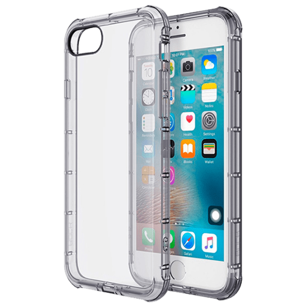 Husă pentru smartphone Apple iPhone 7 (Fence) Transparent Black Rock, TPU, Back photo 1